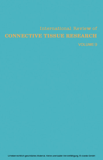 International Review of Connective Tissue Research main product photo