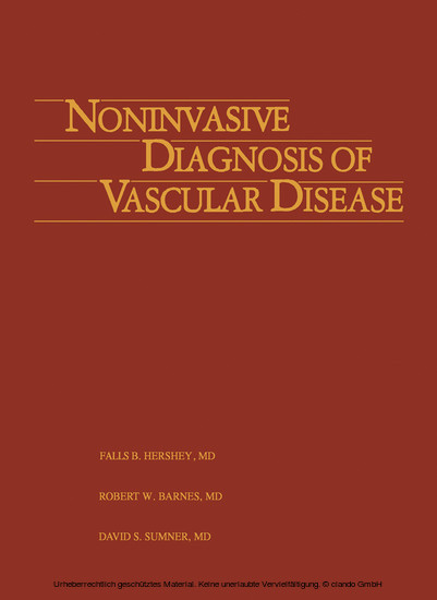 Noninvasive Diagnosis of Vascular Disease main product photo