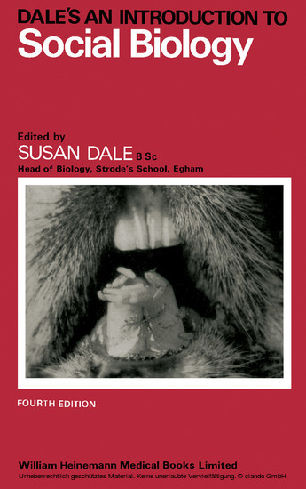 Dale's an Introduction to Social Biology main product photo