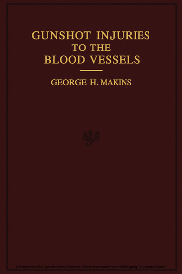 On Gunshot Injuries to the Blood-Vessels main product photo