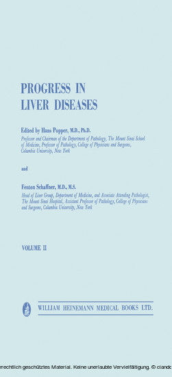 Progress in Liver Diseases main product photo