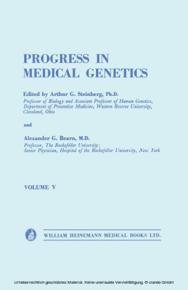 Progress in Medical Genetics