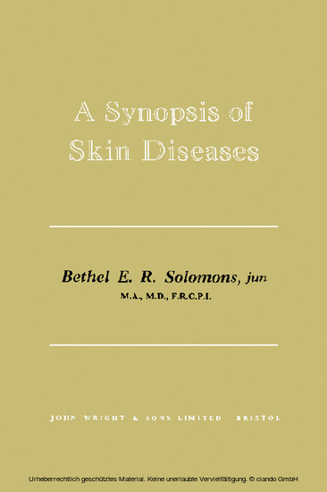 A Synopsis of Skin Diseases main product photo