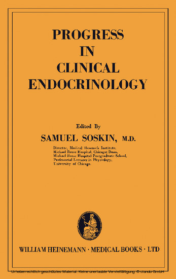 Progress in Clinical Endocrinology main product photo