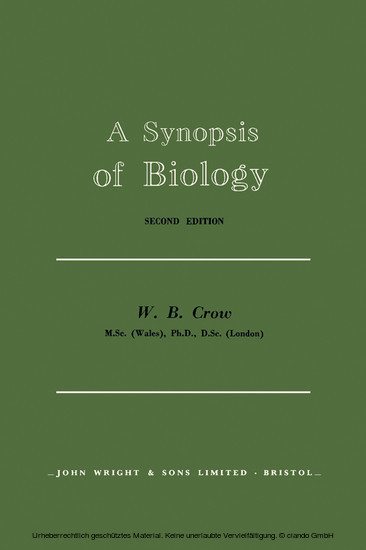 A Synopsis of Biology main product photo