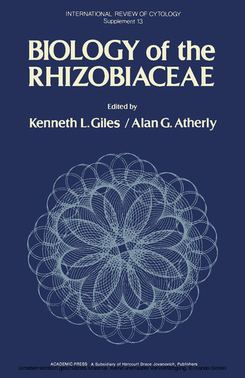 Biology of the Rhizobiaceae main product photo