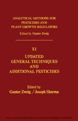 Updated General Techniques and Additional Pesticides