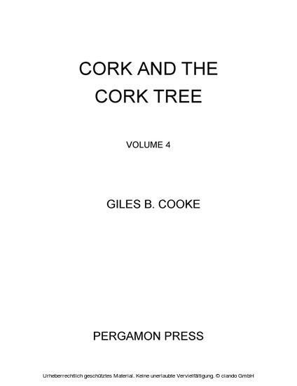 Cork and the Cork Tree main product photo