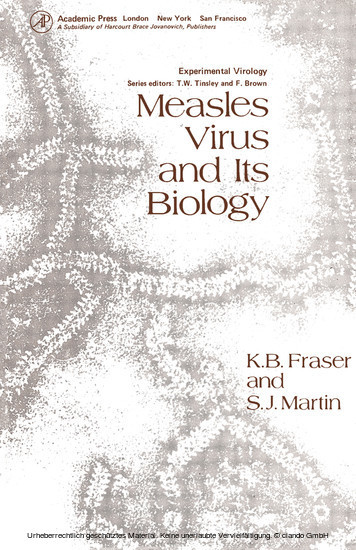 Measles Virus and Its Biology main product photo