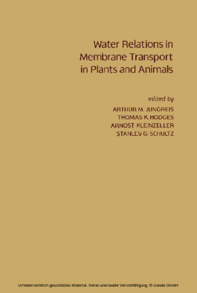 Water Relations in Membrane Transport in Plants and Animals