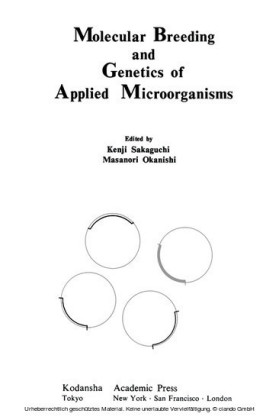 Molecular Breeding and Genetics of Applied Microorganisms
