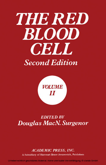 The Red Blood Cell main product photo