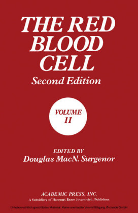 The Red Blood Cell