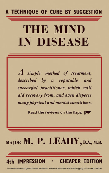 The Mind in Disease main product photo