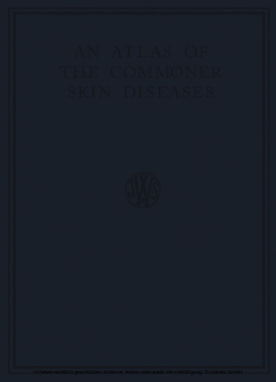 An Atlas of the Commoner Skin Diseases main product photo