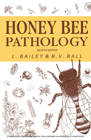Honey Bee Pathology main product photo