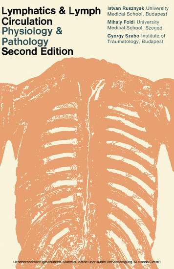 Lymphatics and Lymph Circulation main product photo