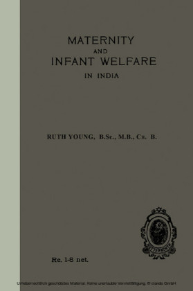Maternity and Infant Welfare