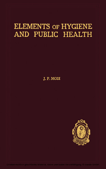 Elements of Hygiene and Public Health main product photo
