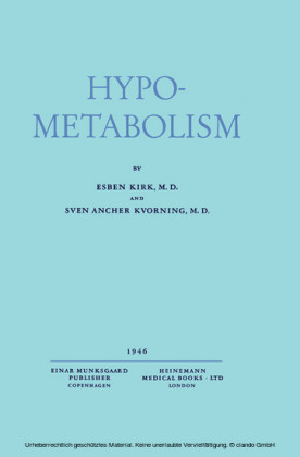 Hypometabolism