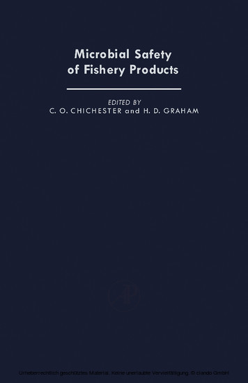 Microbial Safety of Fishery Products main product photo