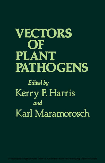 Vectors of Plant Pathogens main product photo