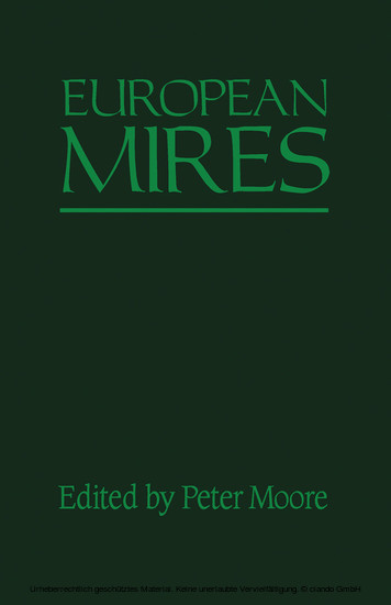 European Mires main product photo