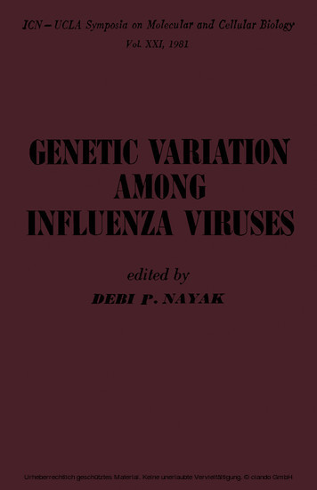 Genetic Variation Among Influenza Viruses main product photo