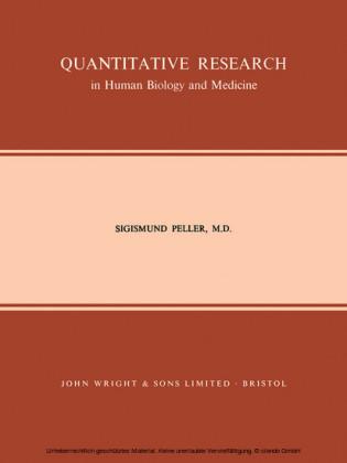 Quantitative Research in Human Biology and Medicine
