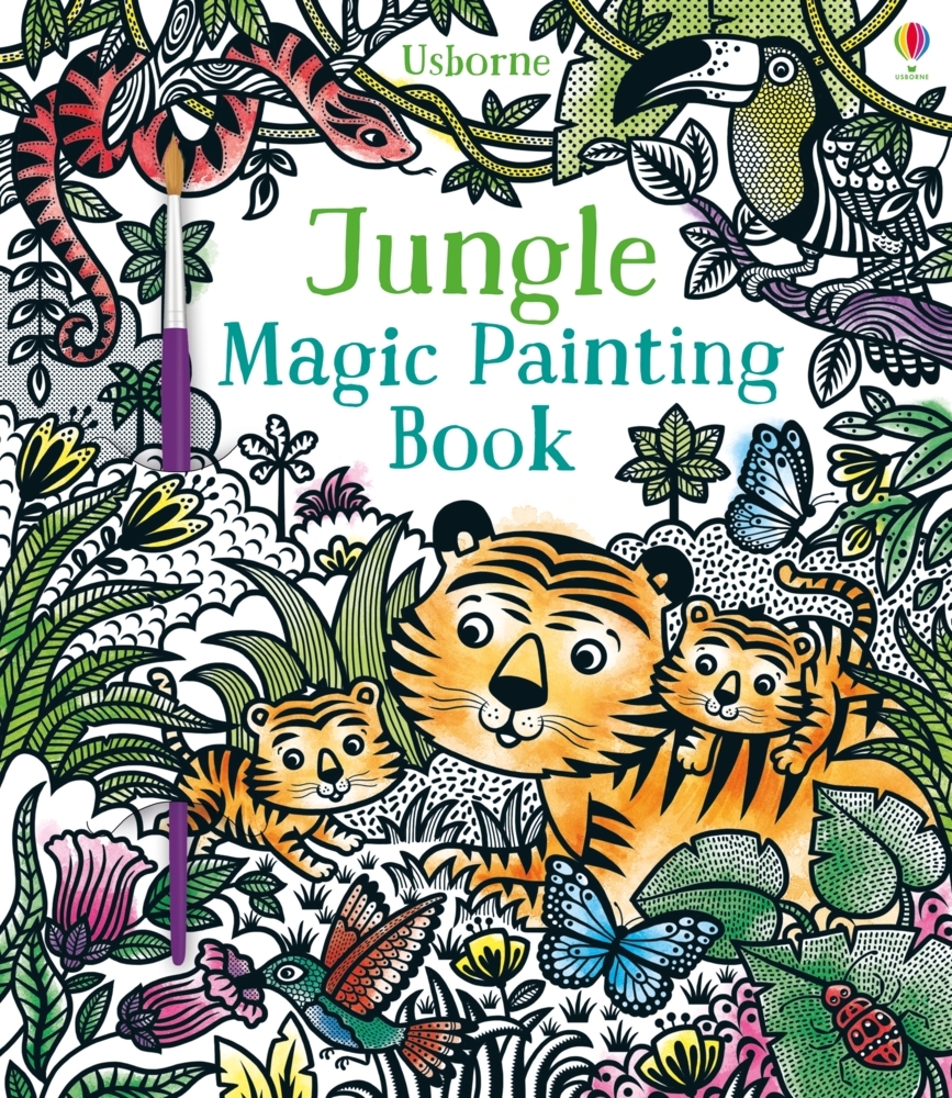 Jungle Magic Painting Book main product photo