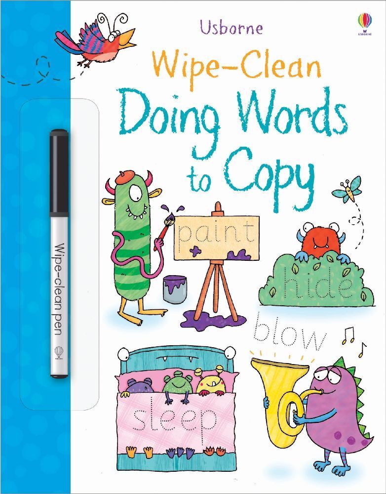 Wipe-clean Doing Words to Copy main product photo