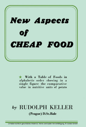 New Aspects of Cheap Food