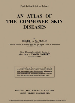 An Atlas of the Commoner Skin Diseases