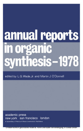 Annual Reports in Organic Synthesis - 1978