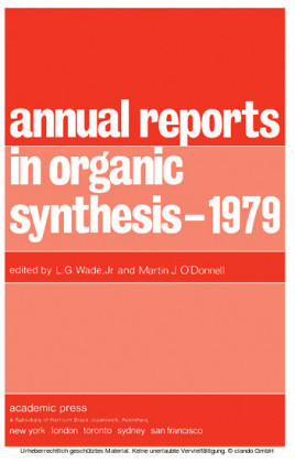 Annual Reports in Organic Synthesis - 1979