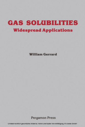 Gas Solubilities