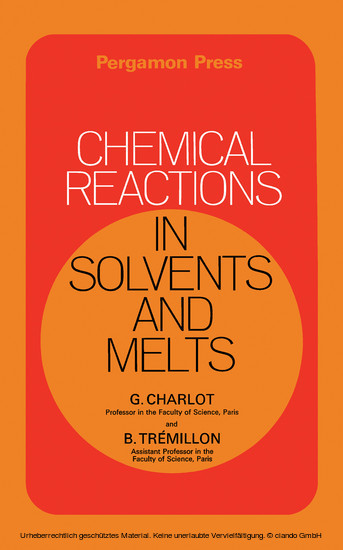 Chemical Reactions in Solvents and Melts main product photo