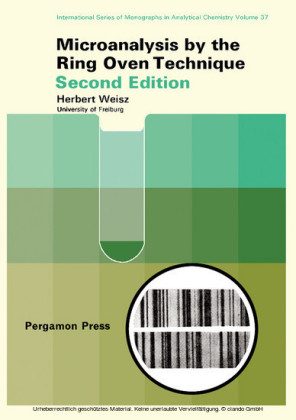 Microanalysis by the Ring-Oven Technique