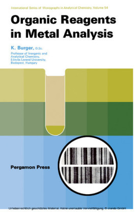 Organic Reagents in Metal Analysis