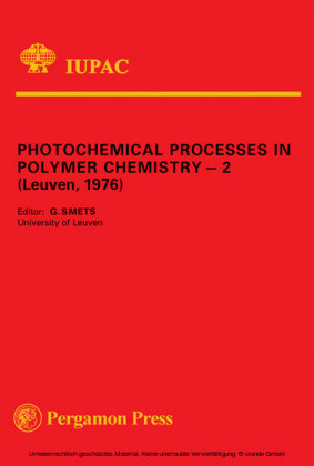 Photochemical Processes in Polymer Chemistry - 2