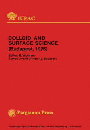 Colloid and Surface Science