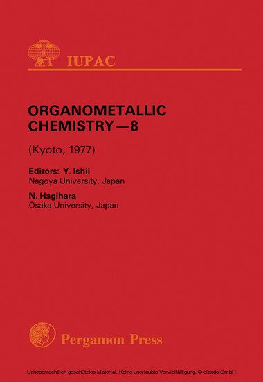 Organometallic Chemistry main product photo