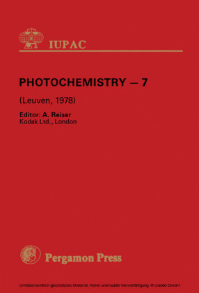 Photochemistry - 7