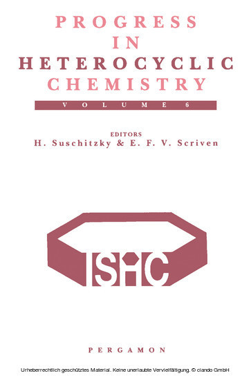 Progress in Heterocyclic Chemistry main product photo