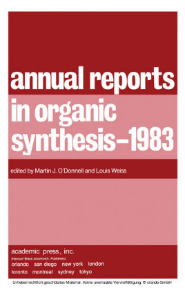 Annual Reports in Organic Synthesis-1983