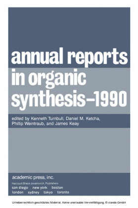 Annual Reports in Organic Synthesis - 1990