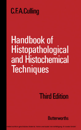 Handbook of Histopathological and Histochemical Techniques