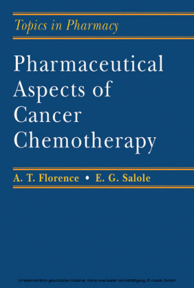 Pharmaceutical Aspects of Cancer Chemotherapy