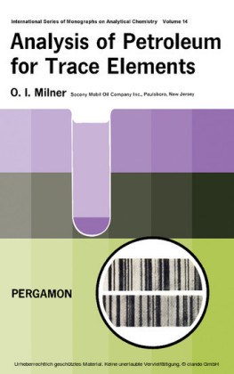 Analysis of Petroleum for Trace Elements