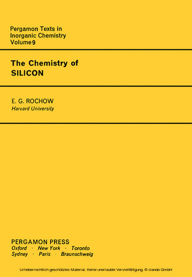 The Chemistry of Silicon main product photo